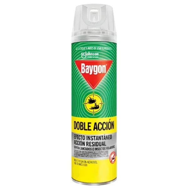 Baygon Doble Accion Efecto Instantáneo 360cc