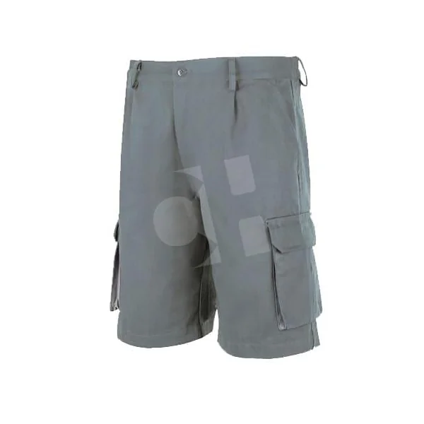 BERMUDA ALGODON GRIS T 54-56