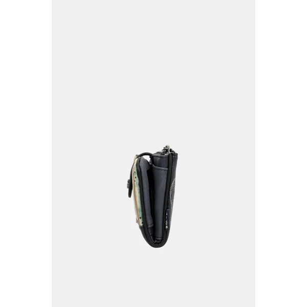 Billetero RFID flexible azul marino Studio - Imagen 4