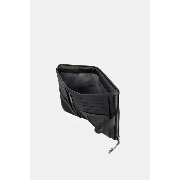 Billetero RFID flexible azul marino Studio - Imagen 10
