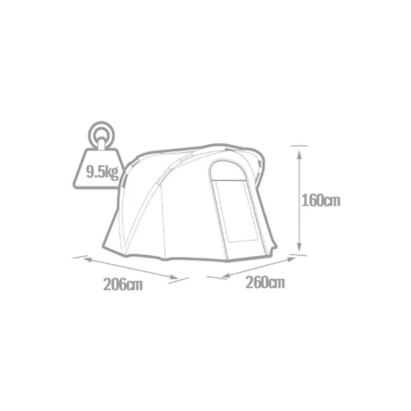 BIVVY 1 PERSONA UNDERCOVER VERDE - Imagen 5