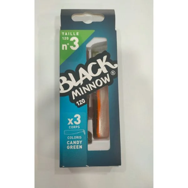 Black Minnow 120 3 Cuerpos Candy Green