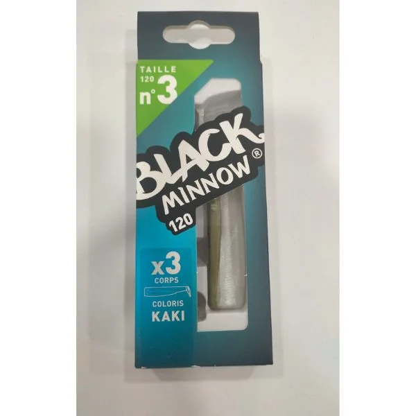 Black Minnow 120 3 Cuerpos Kaki