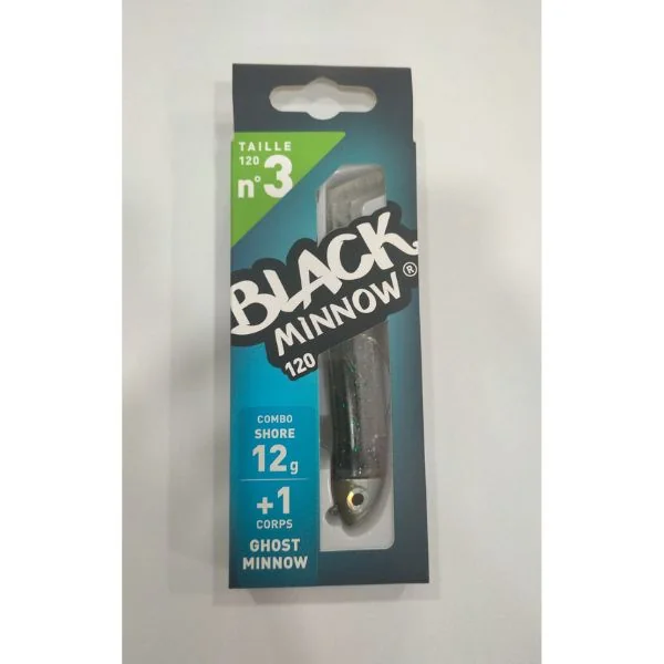 Black Minnow 120 Combo Shore 12g Ghost Minnow