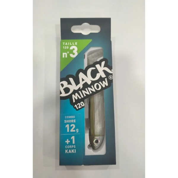Black Minnow 120 Combo Shore 12g Kaki