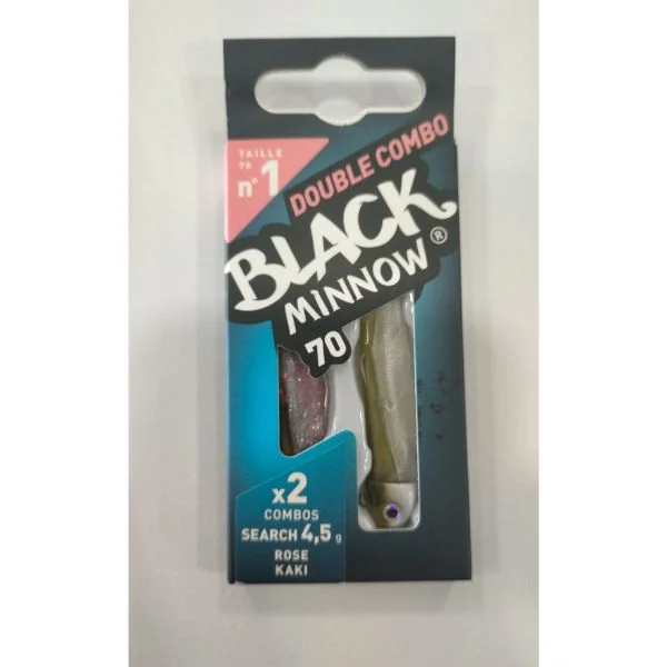 Black Minnow 70 Doble Combo Search 4,5g Rose Kaki