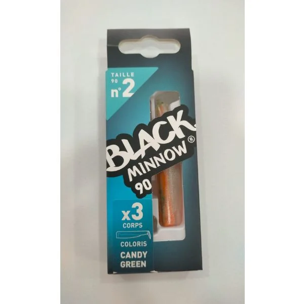 Black Minnow 90 3 Cuerpos Candy Green