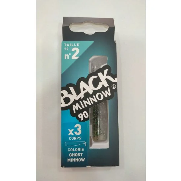Black Minnow 90 3 Cuerpos Ghost Minnow