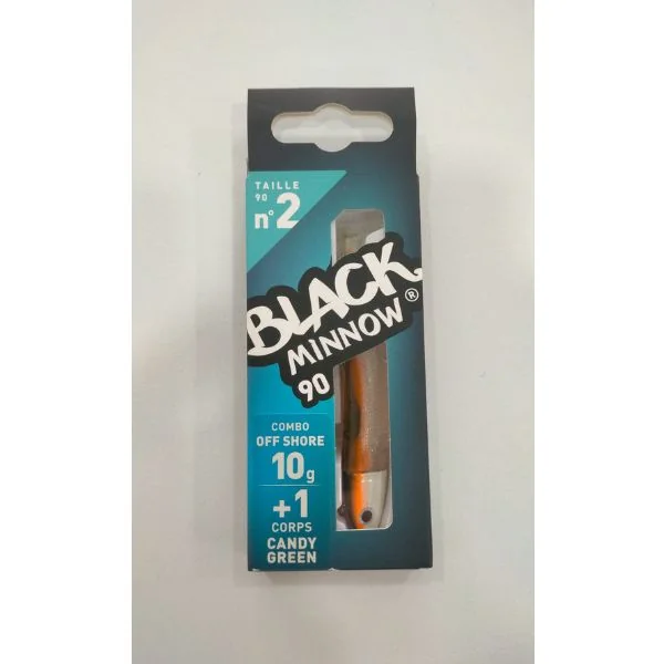 Black Minnow 90 Combo Off Shore 10g Candy Green