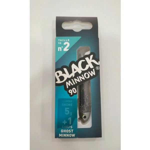 Black Minnow 90 Combo Shore 5g Ghost Minnow