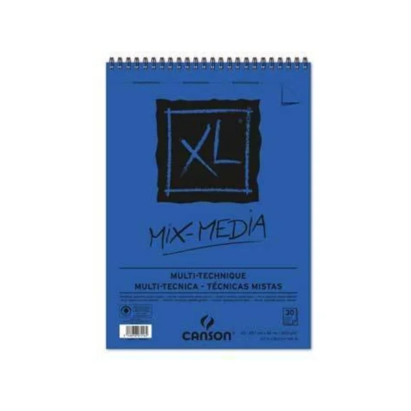 Bloc de Dibujo CANSON Espiral Canson XL Mix Media (A3)