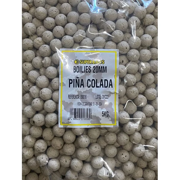 BOILIE 20 MM SUPERBAITS TIGERNUTS 5 KGS.