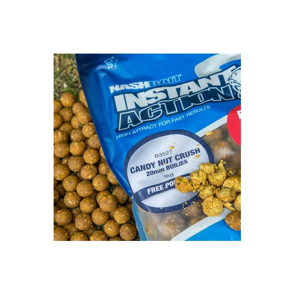 BOILIE NASH CANDY NUT CRUSH 20mm 1Kg.
