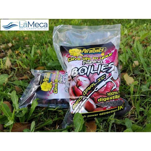 BOILIES RED GARLIC 20 MM PERALBAITS