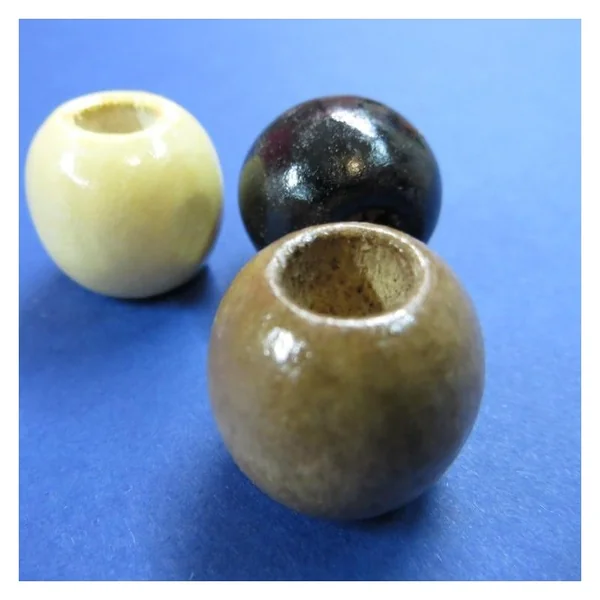 Bolas madera agujero grande