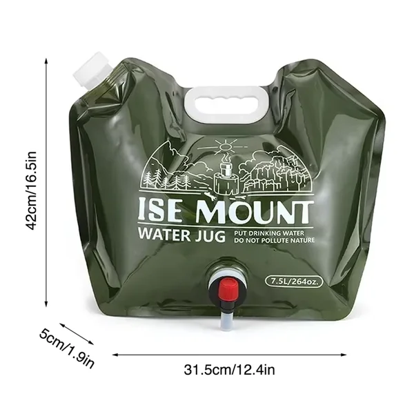 Bolsa de agua para camping con grifo - Imagen 2