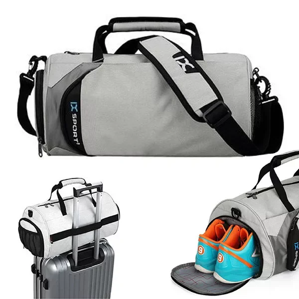 Bolsa de gimnasio con compartimento para zapatos