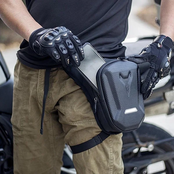Bolsa impermeable para pierna de motocicleta - Imagen 2