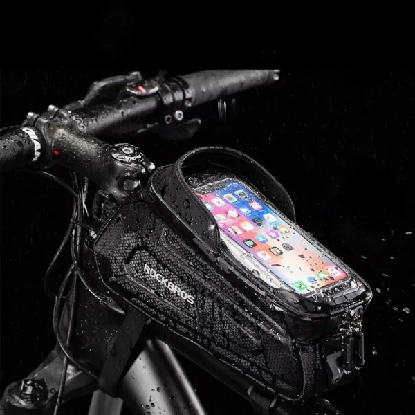 Bolsa para Bicicleta con Funda para Teléfono