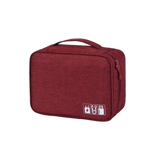 Bolsa para dispositivos electrónicos, roja