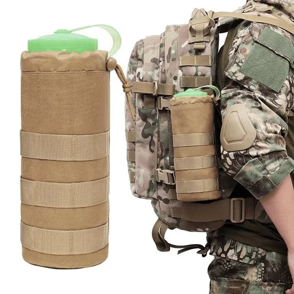 Bolsa Porta Botella MOLLE para Exterior