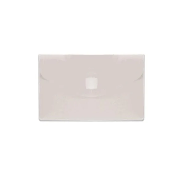 Bolsa Porta Documentos Liderpapel, Com Velcro, A8, Cristal