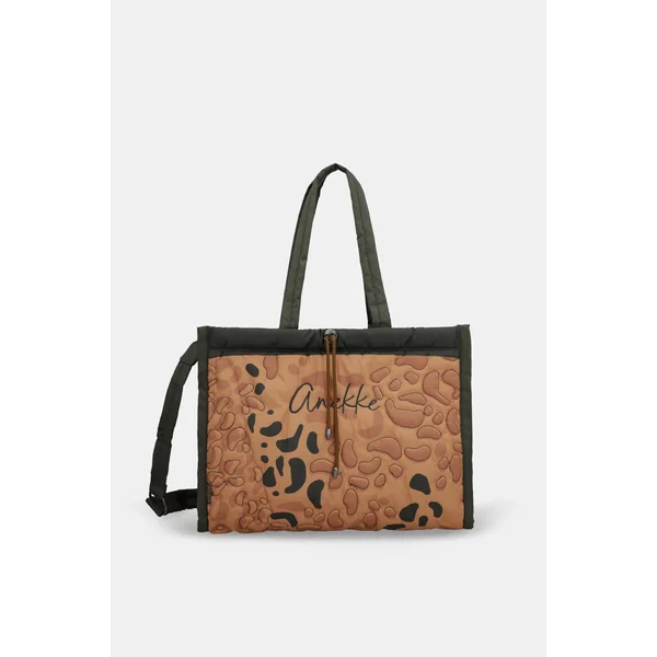 Bolso acolchado de playa teja