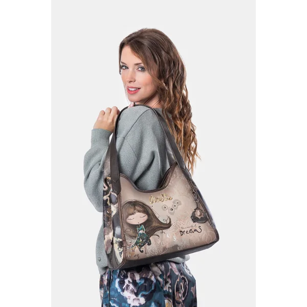Bolso de hombro 2 asas Real - Imagen 2
