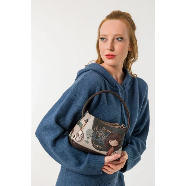 Bolso de hombro con bandolera Tulip