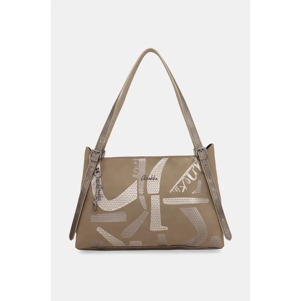 Bolso de hombro Taupe - Imagen 3
