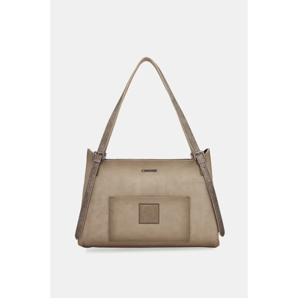 Bolso de hombro Taupe - Imagen 5