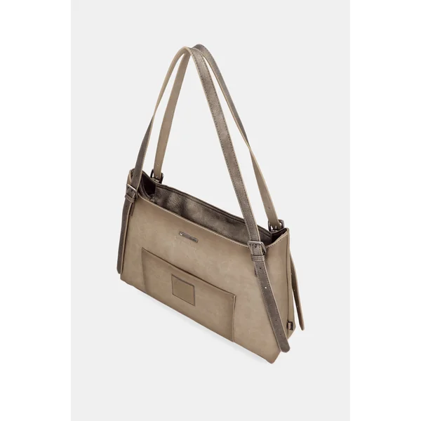 Bolso de hombro Taupe - Imagen 7