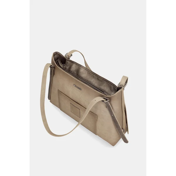 Bolso de hombro Taupe - Imagen 8