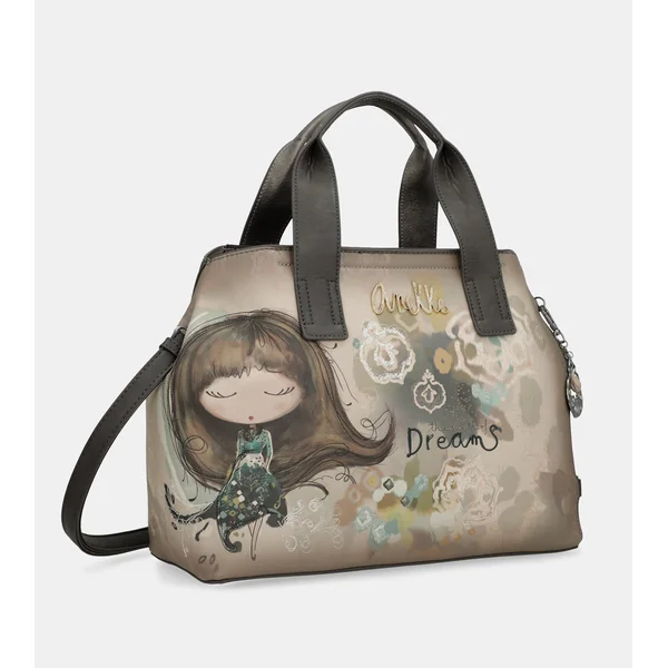 Bolso de mano con bandolera Real - Imagen 11