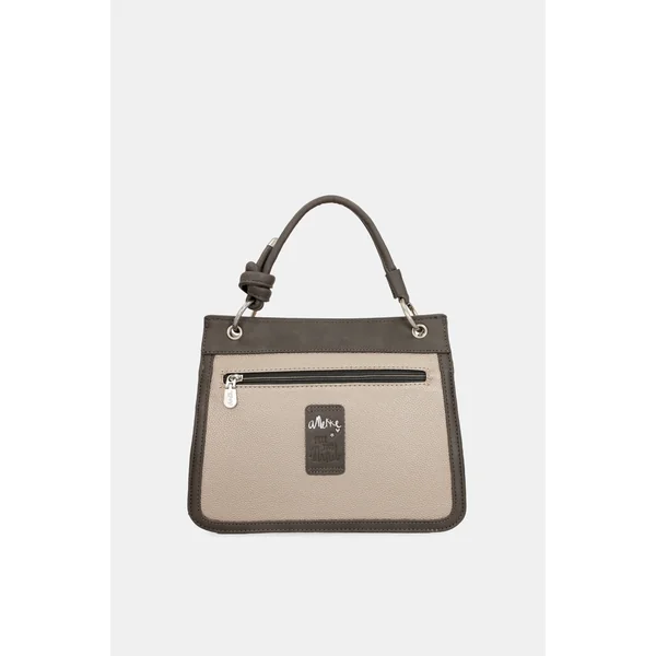 Bolso de solapa Peace & Love rosa - Imagen 3