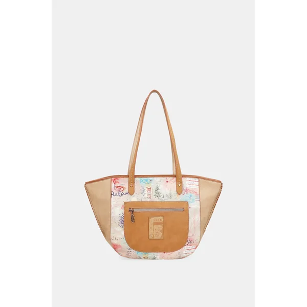 Bolso shopper ovalado Mediterranean - Imagen 2