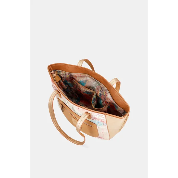 Bolso shopper ovalado Mediterranean - Imagen 5