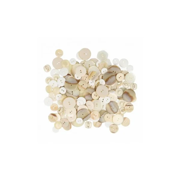 Botones Beige surtidos