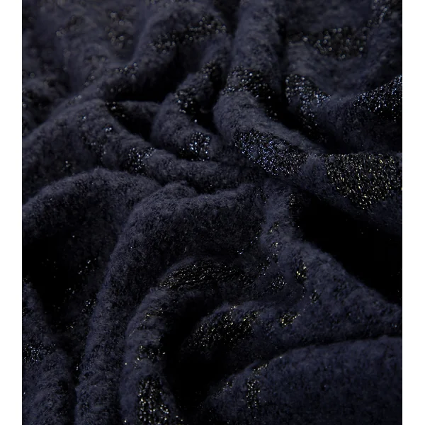 Bufanda logomanía azul marino - Imagen 4
