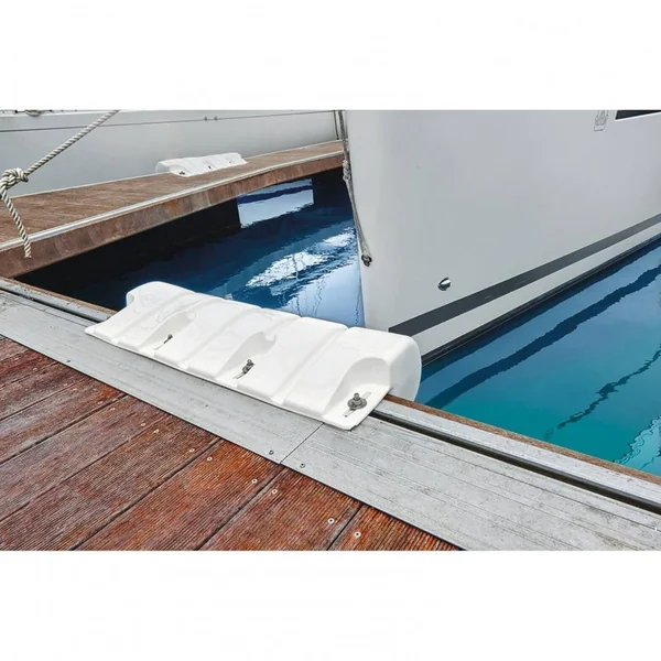 Bumper Plastimo Ranuras 900x307 Blanco - Imagen 2