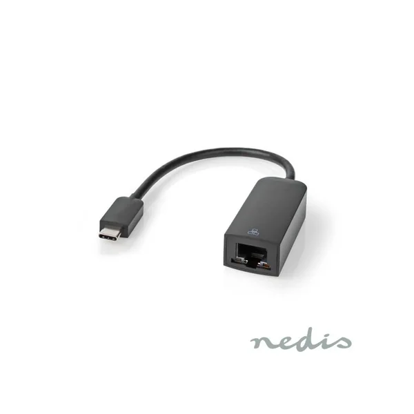 Cable Adaptador Usb NEDIS Rj45 2 M (Negro)