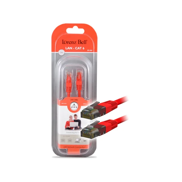 Cable Cat6/ 1Mt LORENZ BELL LB666