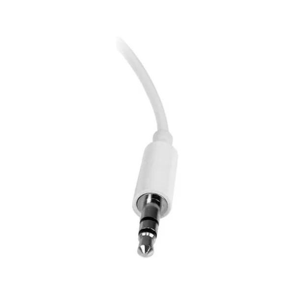 Cable de Audio HAMA (2 m - Blanco)