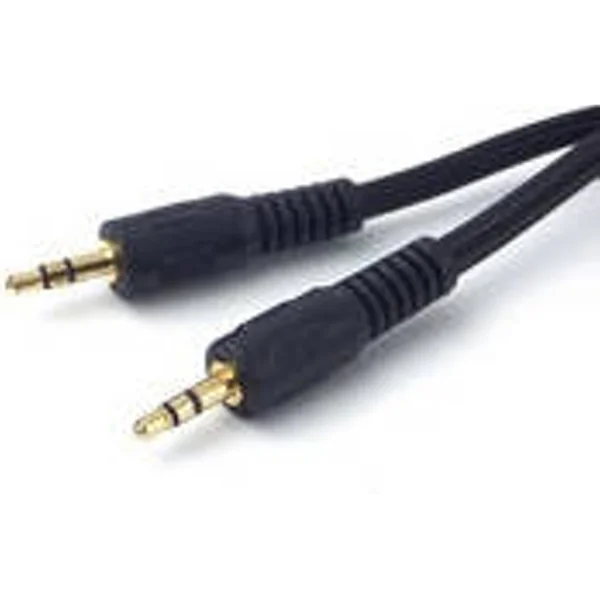 Cable de Audio MICROCONNECT (1.5 m - Negro)