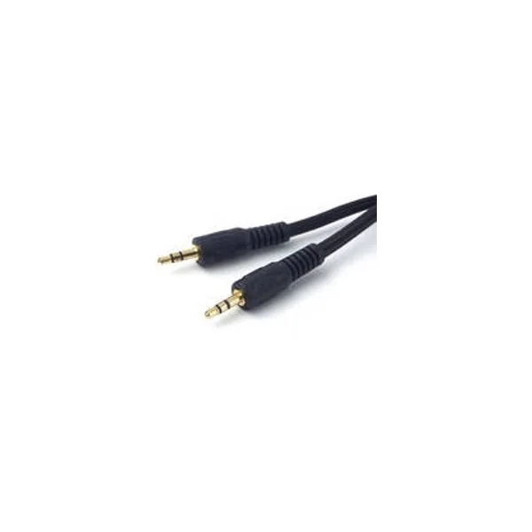 Cable de Audio MICROCONNECT (1.5 m - Negro) - Imagen 2