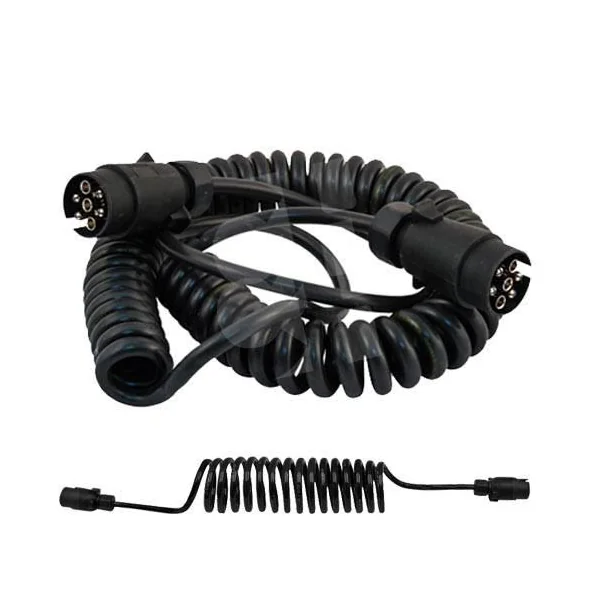 CABLE ESPIRAL 4,4 M. CONEX 7 POLOS