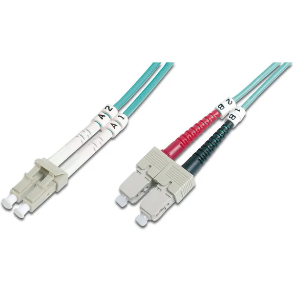 Cable Fibra Óptica DIGITUS (3 m - Azul)