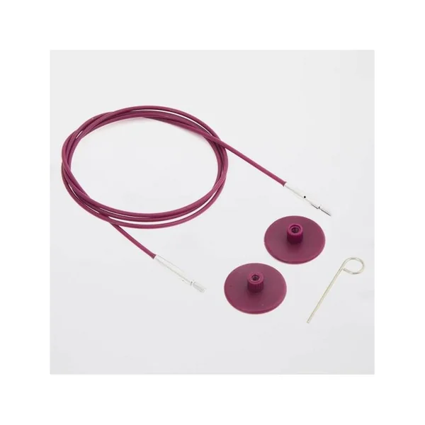 Cable Fijo Intercambiable Púrpura KnitPro - Aguja Circular