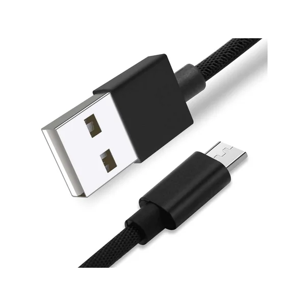 Cable Micro Usb CADORABO 2.4A (1m - Negro)