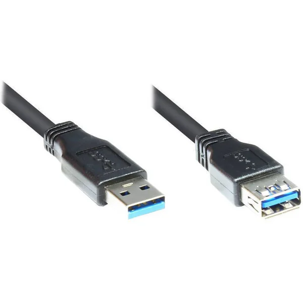 Cable USB ALCASA (USB - Negro)